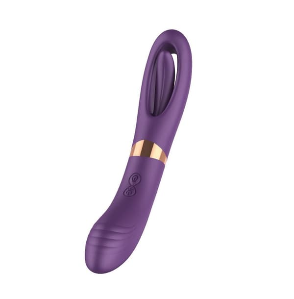 Snärtande dubbel g-punktsvibrator