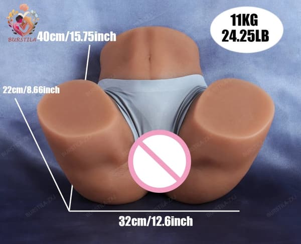 Joustava Iso Takapuoli Seksinukke, Realistiset Tekstuurit, Kompakti Koko,11 kg