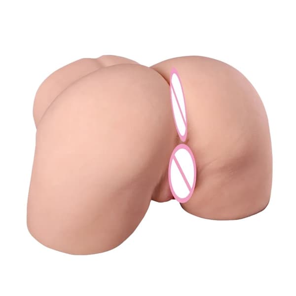 Sexdocka, dubbla kanaldesign, hållbart silikonmaterial,15 kg