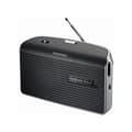 Miniatyrbild 1 av 2: Bärbar radio - GRUNDIG - MUSIC60XG - FM/MW analog - Teleskopantenn - Svart