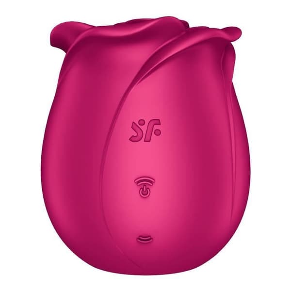 Vibrator - SATISFYER - Classic Blossom - Silikon - Röd - Medium