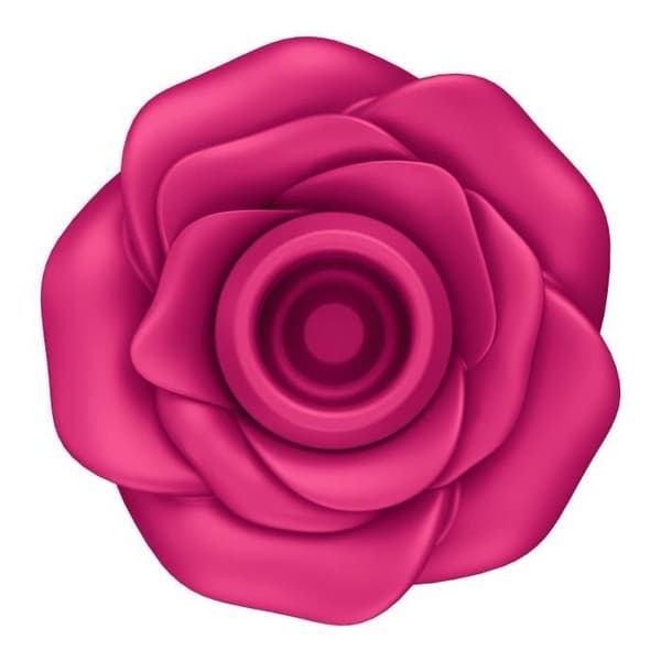 Vibrator - SATISFYER - Classic Blossom - Silikon - Röd - Medium