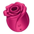 Miniatyrbild 1 av 4: Vibrator - SATISFYER - Classic Blossom - Silikon - Röd - Medium