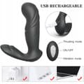 Miniatyrbillede 5 af 6: Vibrator Butterfly Dildo multifunktionel til hende og ham Tracys hund