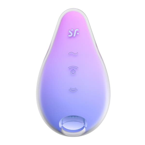 Pulserande luftvibrator - SATISFYER - Mermaid Vibes - Lila - Silikon - Klitoris