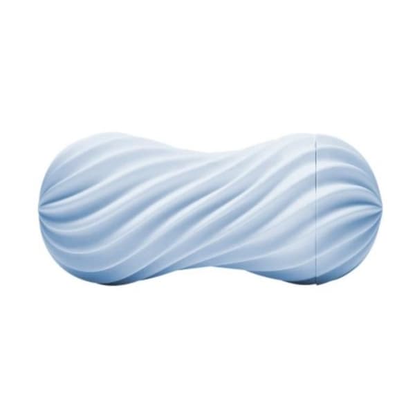 Manuell masturbator - Tenga - Flex Bubbly - Blå - Tyst - Flexibel