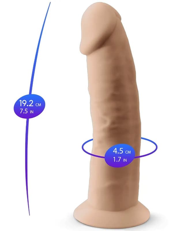 Silex-D The Original Dildo 19,2 cm Realistisk dildo