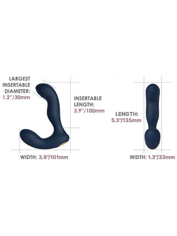 Svakom Iker Neo Interactive Prostate Vibrator App App-styret Prostatavibrator