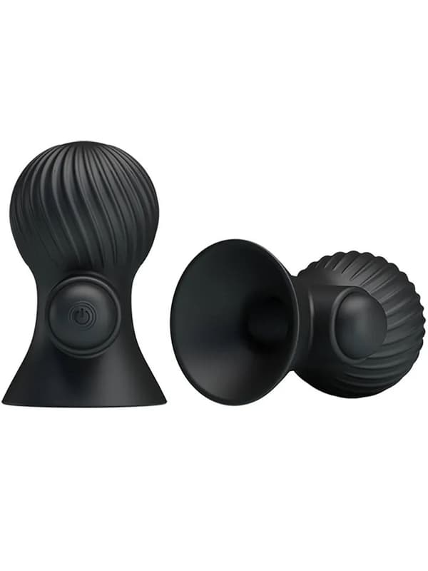 Nipple Suction Vibrator Kit Brystvorte sugepropper med vibrasjon