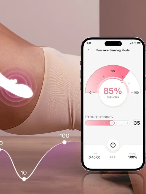 Pressure Sensing App-Controlled G-spot Vibrator Appstyrd vibrator
