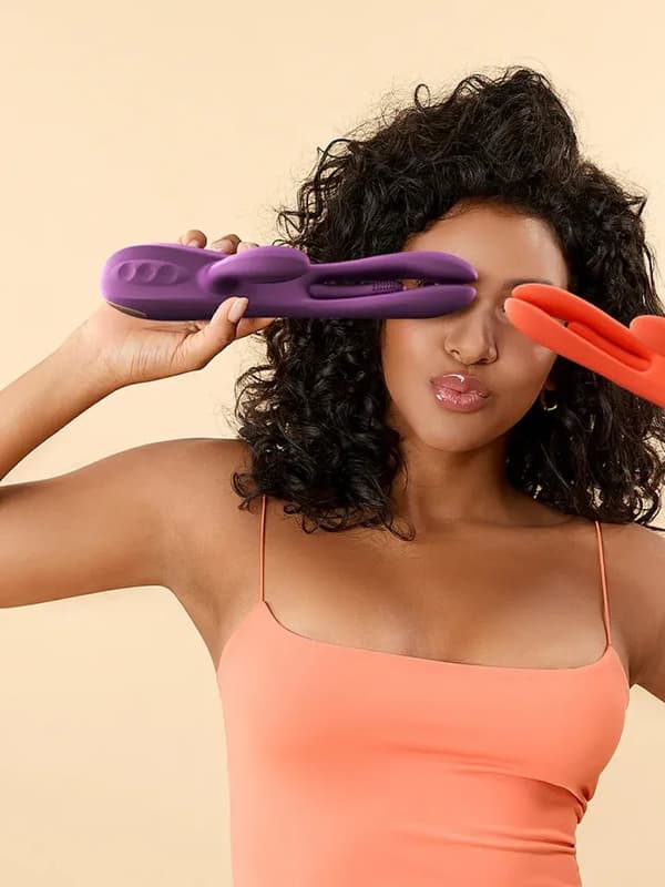 Terri App Controlled Tapping Rabbit Vibrator App-styret Rabbit vibrator