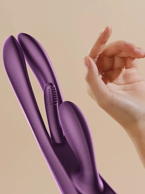 Terri App Controlled Tapping Rabbit Vibrator App-styret Rabbit vibrator