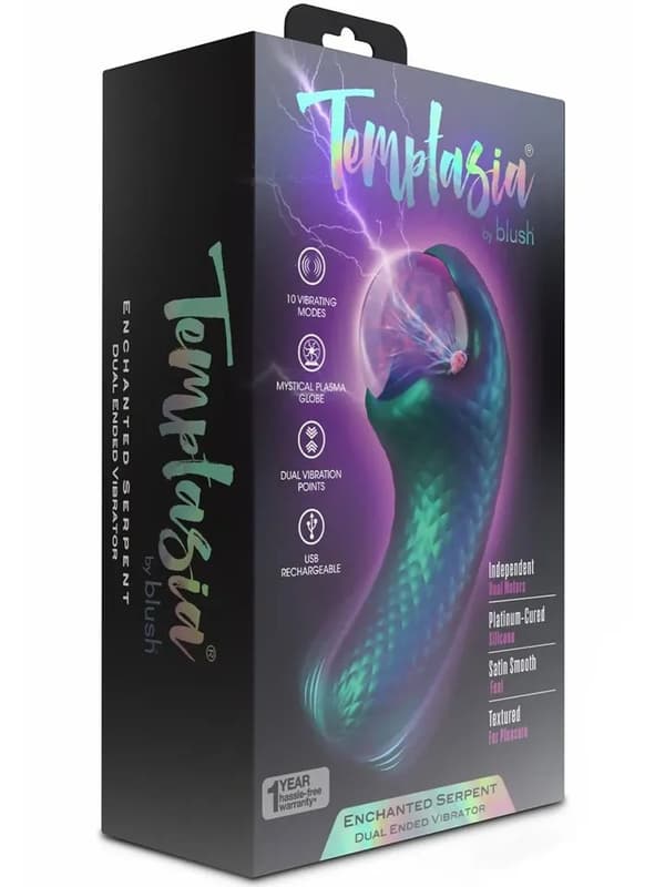 Enchanted Serpent Mystical Plasma Globe Vibrator