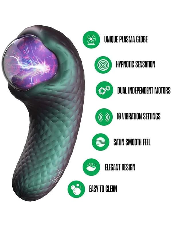 Enchanted Serpent Mystical Plasma Globe Vibrator