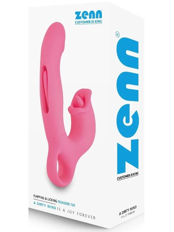 Flapping & Licking Pleasure Toy G-punktsvibrator