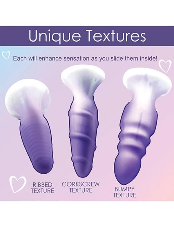 Simply Sweet Silicone Butt Plug Set Analplug pakke