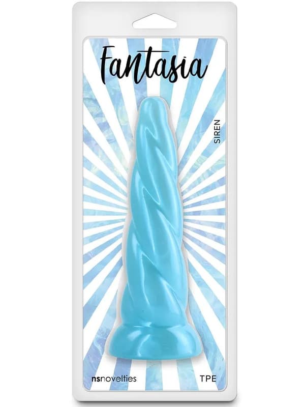 Fantasia Siren Dildo Turquoise 19,5 cm