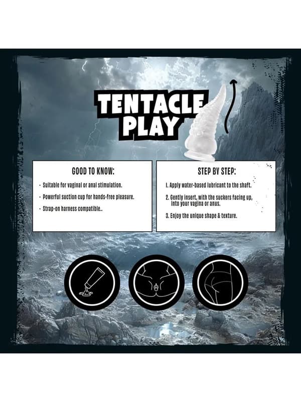 Tentacle Play Jelly Dildo 22 cm Monster dildo