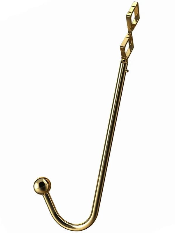 Adjustable Anal Hook Gold 76 cm