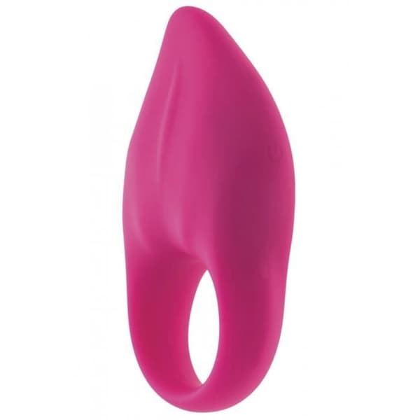 Vibrerande Ring - S-Pleasures - Softie Rose - Medicinskt silikon - 10 vibrationslägen - Vattentät