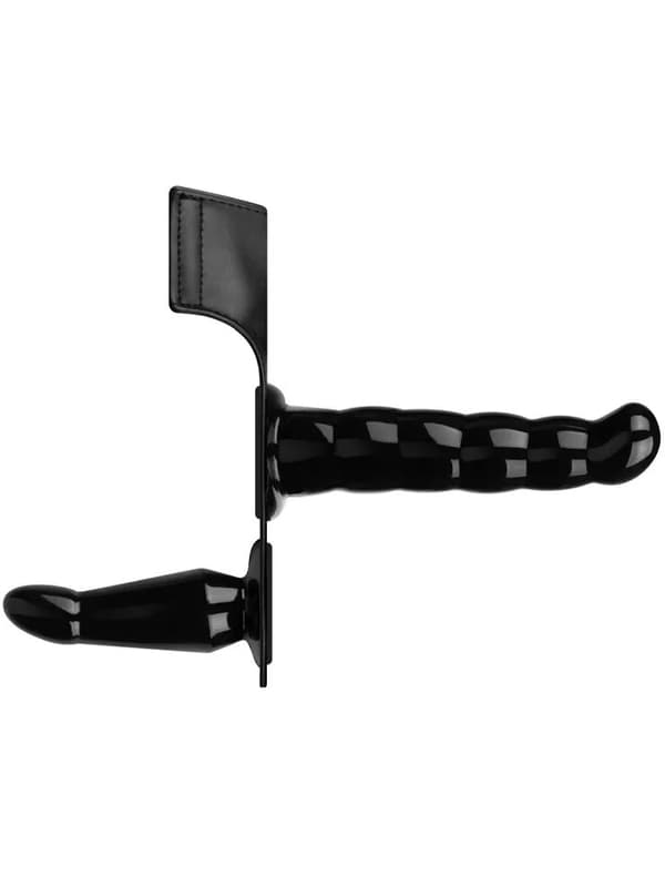 Vibrating Strap-On Set Black Tupla dildo strap-on