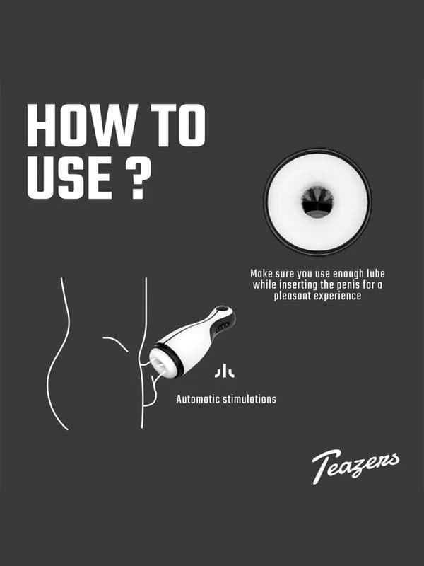 Teazers Automatic Masturbator Masturbator