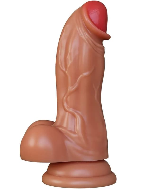 Dr. Brody Silicone Thrusting & Vibrating Dildo 22,2 cm Dildo med vibrator