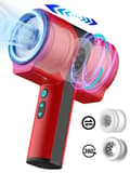 Miniatyrbilde 1 av 4: Teles Scoop Automatic Masturbator Twist & Turn Red Automatisk Masturbator