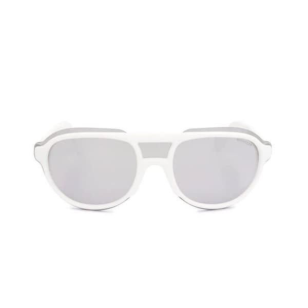 Solglasögon - MONCLER - ML0055 - Vit - Sprutad - Unisex