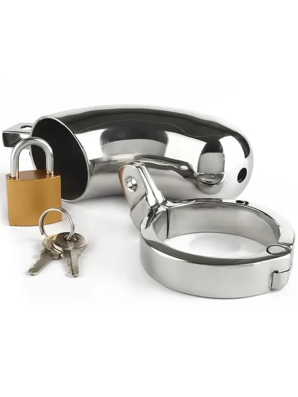 Mr. Steel The Brig Male Chastity Device Kyskhedsbur