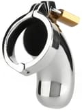 Miniatyrbillede 2 af 4: Mr. Steel The Brig Male Chastity Device Kyskhedsbur