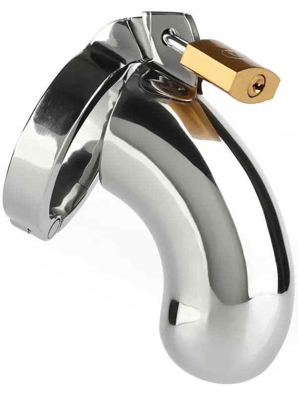 Mr. Steel The Brig Male Chastity Device Siveyshäkki