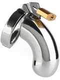 Miniatyrbillede 1 af 4: Mr. Steel The Brig Male Chastity Device Kyskhedsbur