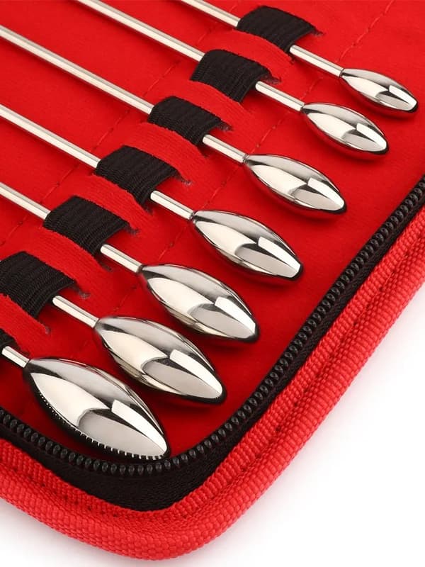 Mr Steel Rosebud Urethral Sounds 13-pack Dilator paket