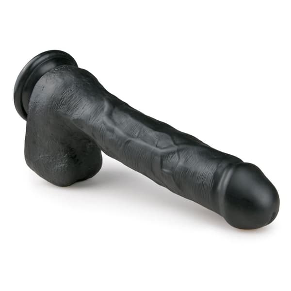 EASYTOYS KÆMPE DILDO MED SUGEKOP 29,5CM