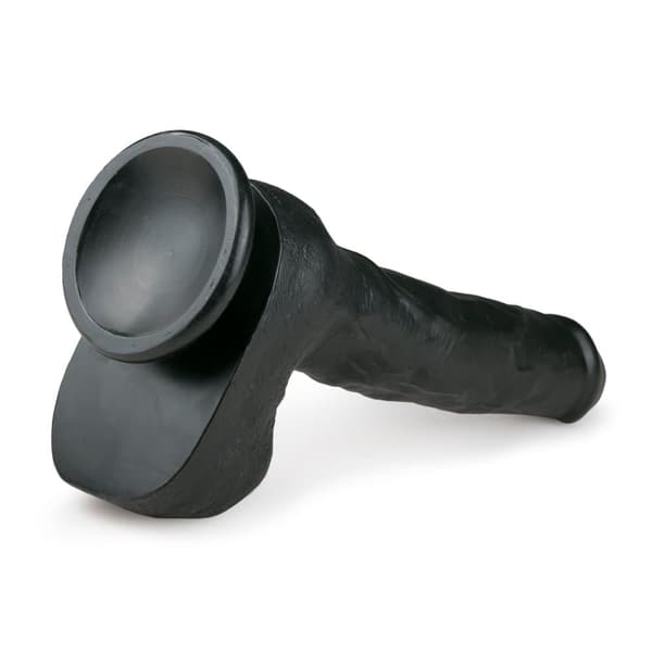 EASYTOYS KÆMPE DILDO MED SUGEKOP 29,5CM