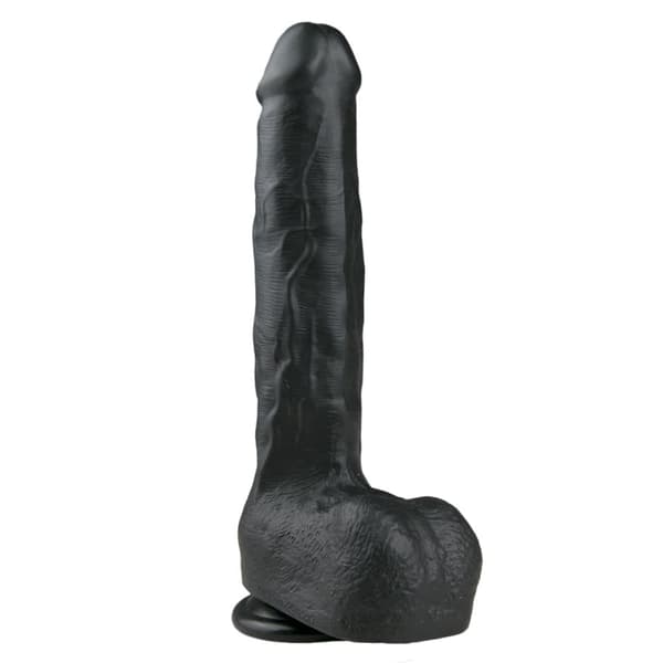 EASYTOYS KÆMPE DILDO MED SUGEKOP 29,5CM