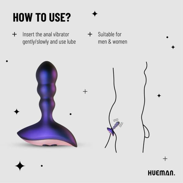 HUEMAN FJÄRRSTYRD ANALVIBRATOR