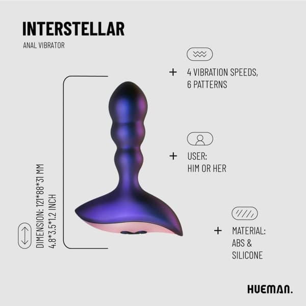 HUEMAN FJÄRRSTYRD ANALVIBRATOR