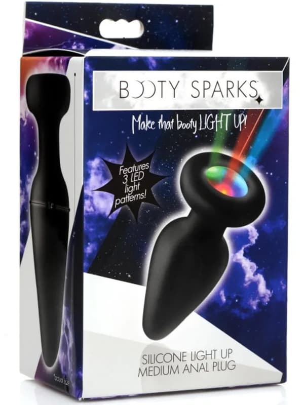 Booty Sparks Light Up Anal Plug Medium Analplug