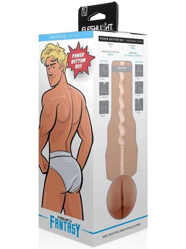 Fleshjack Fantasy Power Bottom Boy Fleshjack