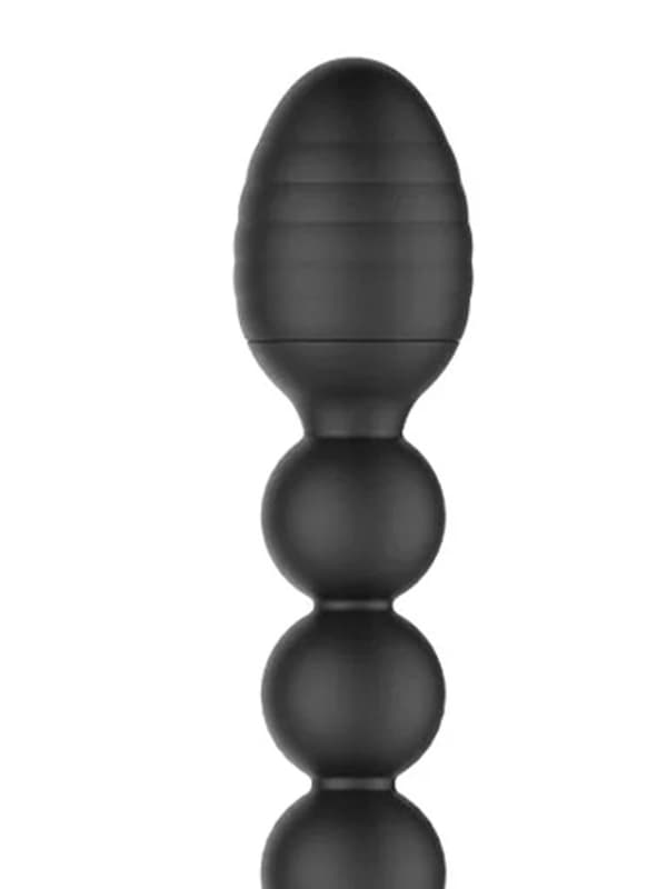 Bendy Bend & Stay In Place Wireless Vibrating Analbeads Anaalivibraattorit
