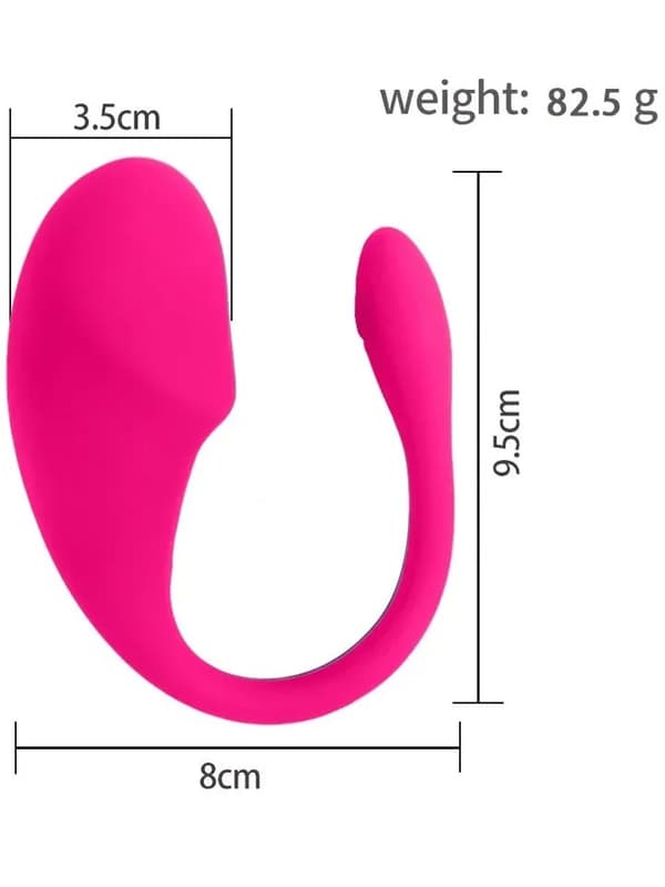 Wearable Bullet Vibrator With App App-styret vibrerende æg
