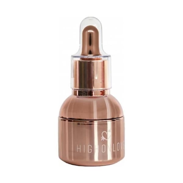 Vibrator och stimulerande olja - Highonlove - Jopen Palm - Naturliga oljor - Rosa - 30 ml