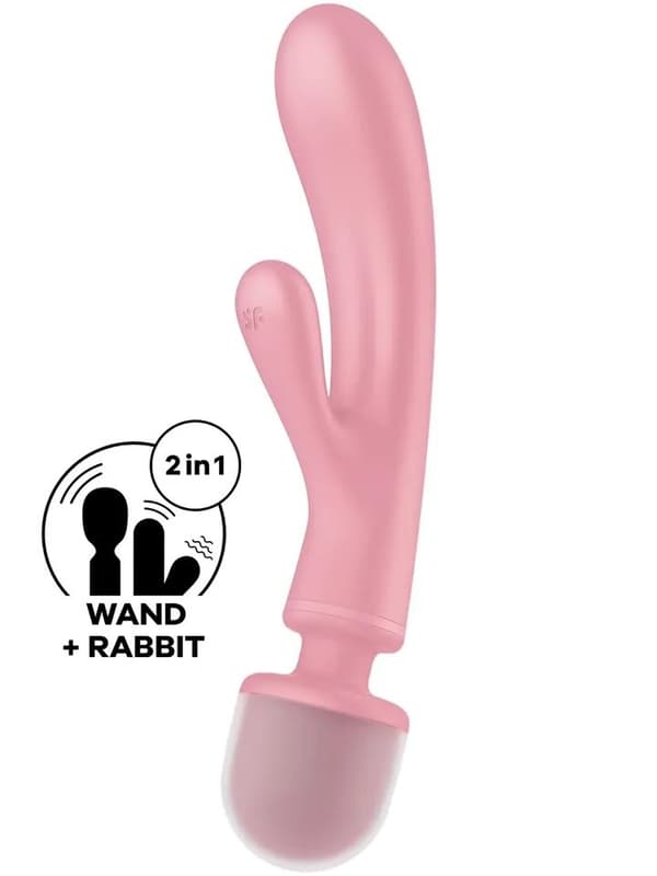 Satisfyer Triple Lover Pink Magic wand / Massage wand