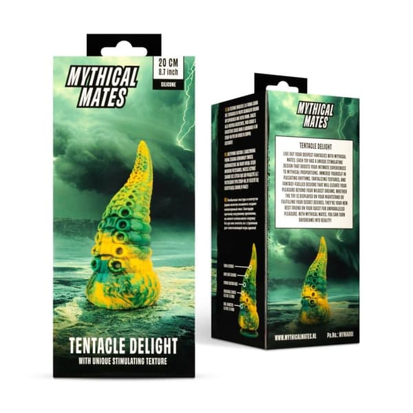 MYTHICAL MATES – TENTAKELNÖJE DILDO 22CM MED SUCTIONSUL