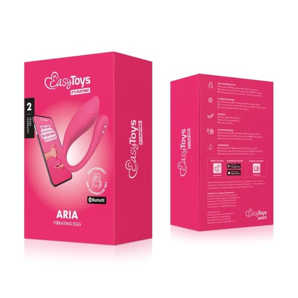 EASYTOYS APPSTYRD VIBRATOR ÄGG