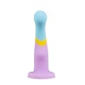 Miniatyrbild 3 av 6: AVANT SILIKONDILDOS MED SUGKOP - HEART OF GOLD