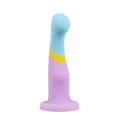 Miniatyrbild 2 av 6: AVANT SILIKONDILDOS MED SUGKOP - HEART OF GOLD