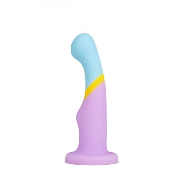 AVANT SILIKONDILDOS MED SUGKOP - HEART OF GOLD